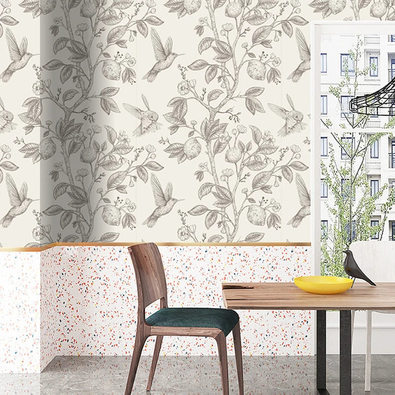 Ink Birds Self Adhesive Wallpaper