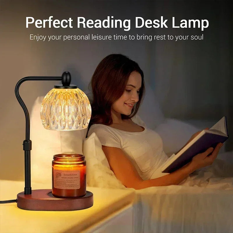 Vintage Glow: Retro-Inspired Lamp Candle Warmer