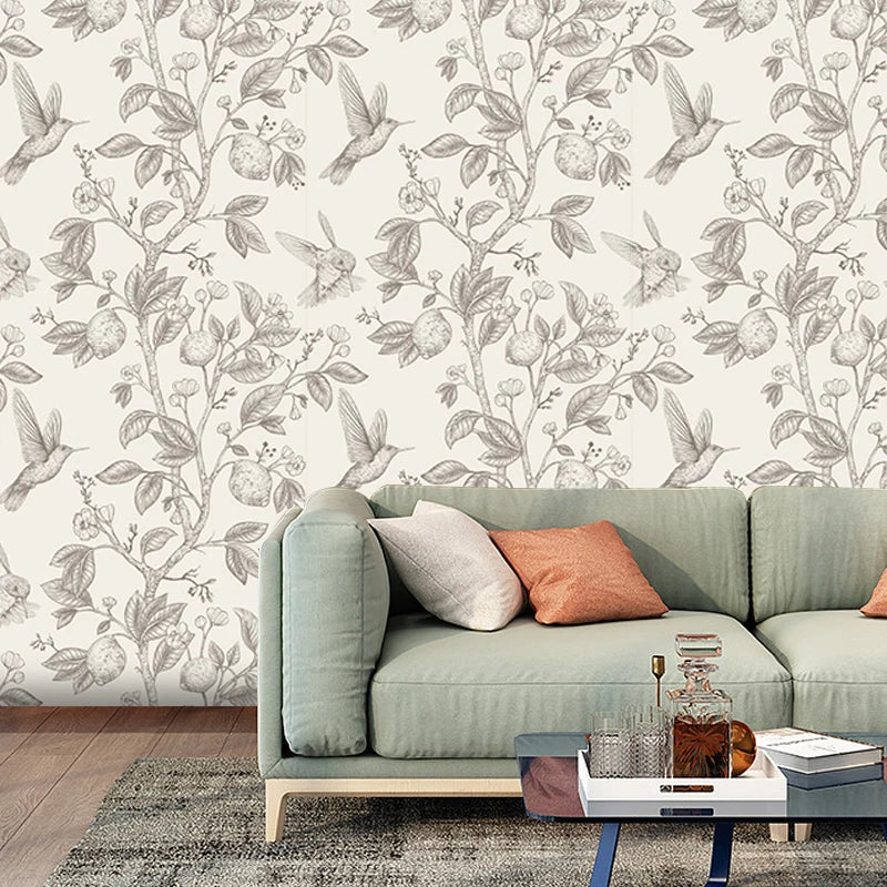 Ink Birds Self Adhesive Wallpaper