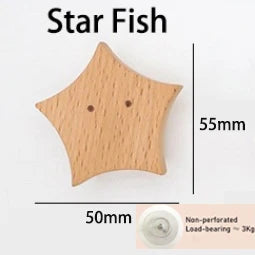 Cute Animal Wooden Wall Hooks