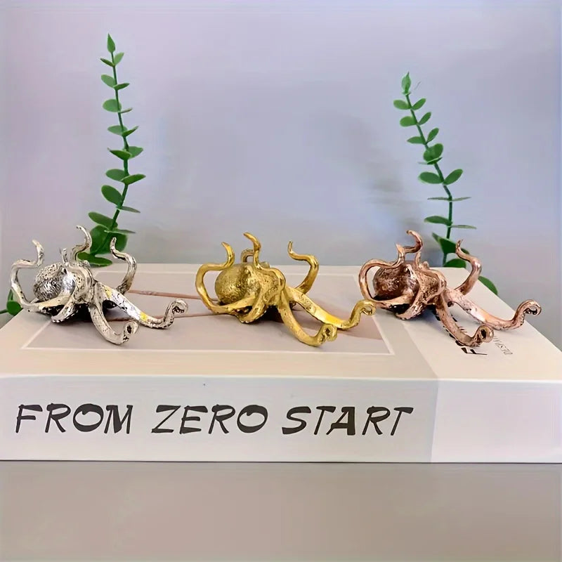 Octo Crystal Embrace: The Enchanted Octopus Crystal Ball Stand