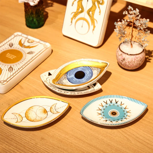 Boho Chic Ceramic Trinket Dish