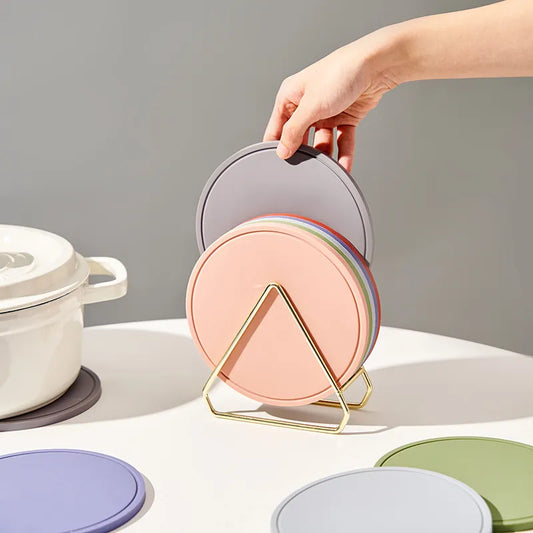 Pastel Palette: Silicone Non-slip Placemat