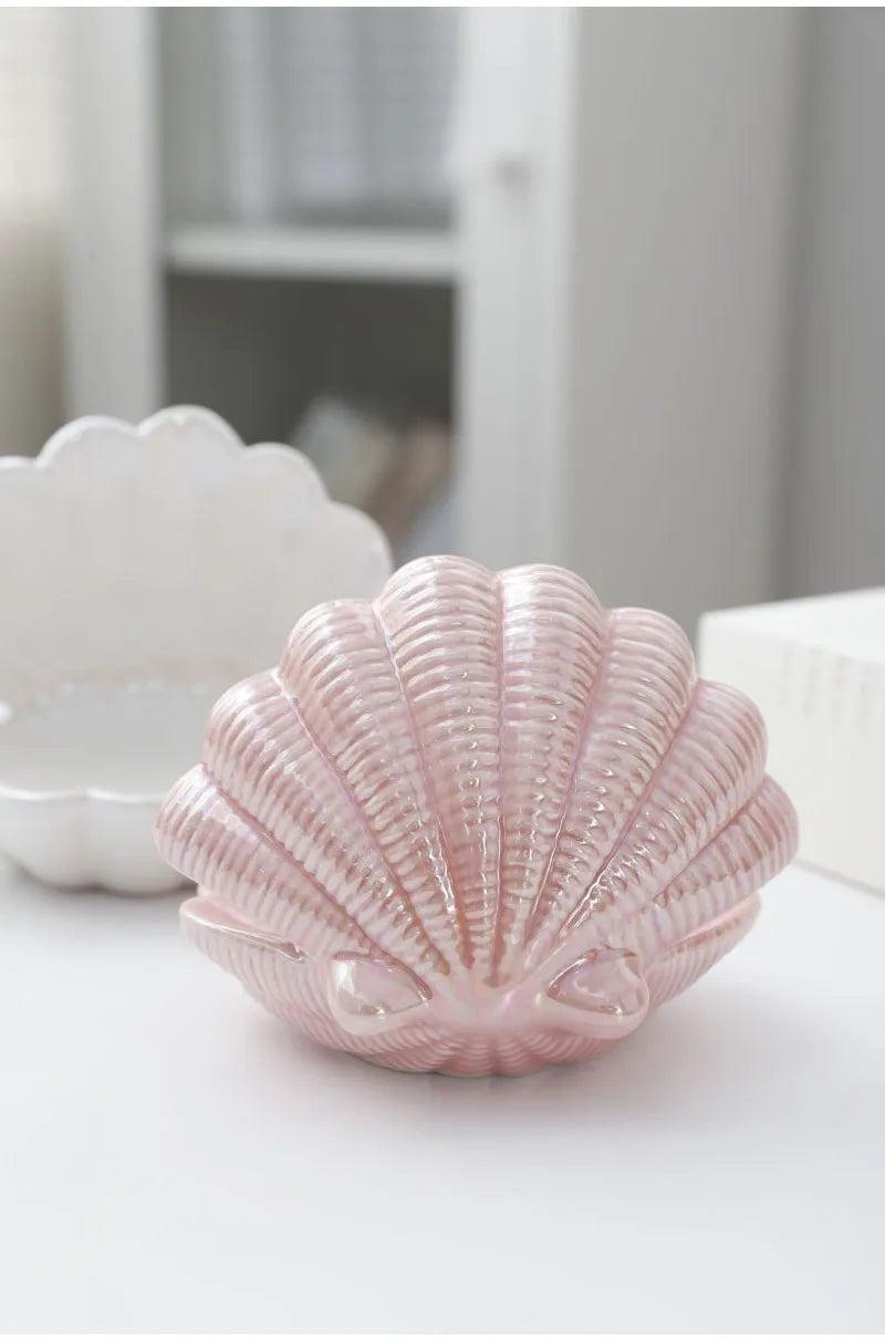 Ceramic Shell Storage Dish