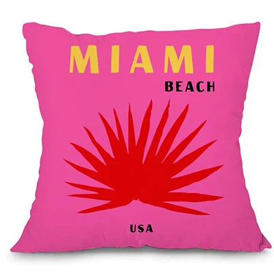 Vibrant Travel-Style Cushions