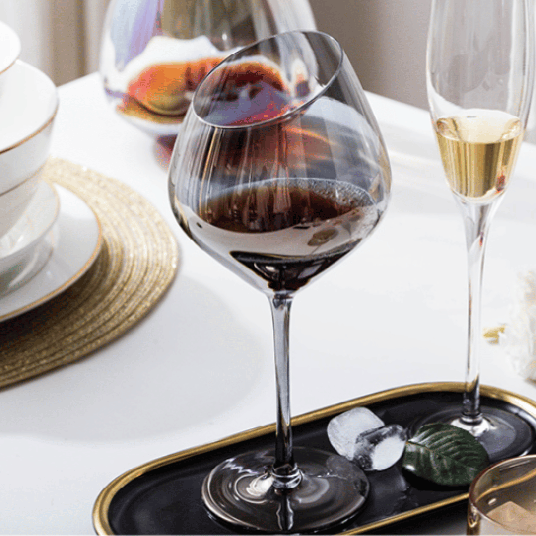 Crystal Elegance: Wine Glasses