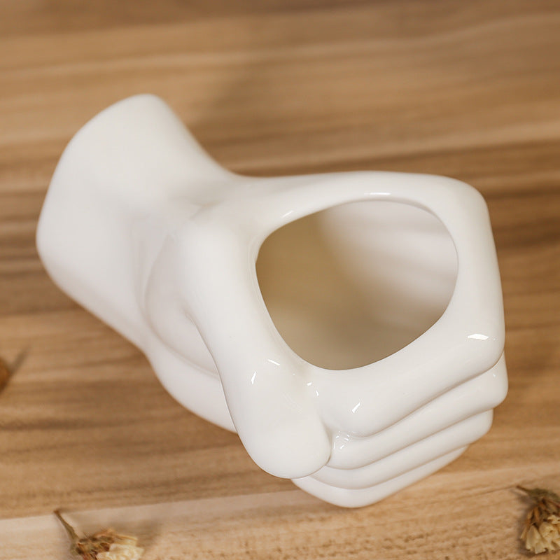 Purrfect Paw Ceramic Vase