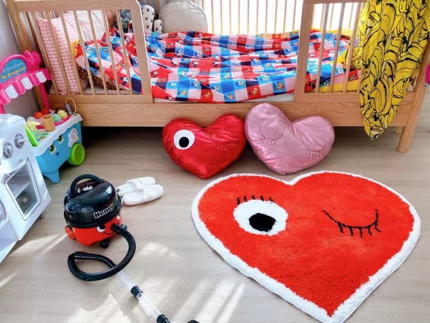 Winking Heart Rug