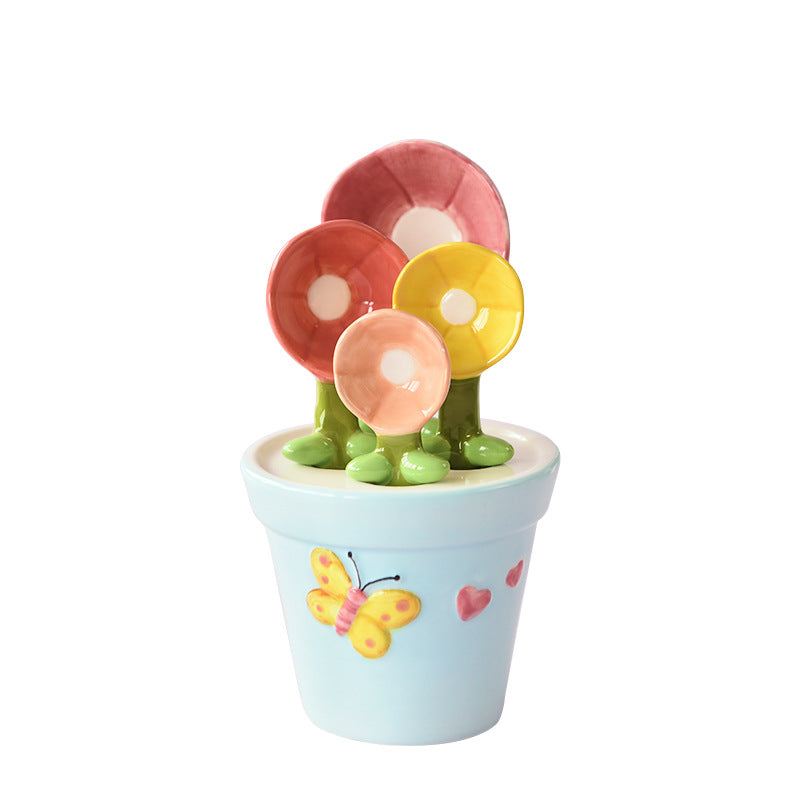 Blossom Measure: Cute Butterfly Flower Baking Measuring Spoon