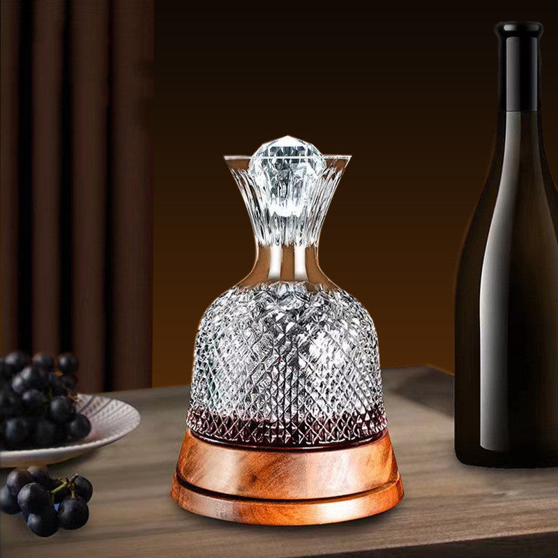 Harmony Bell: Crystal Glass Decanter