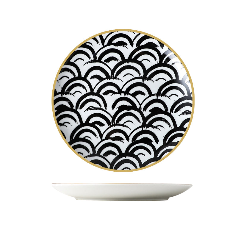 Monochrome Deco: Art Deco Inspired Tableware