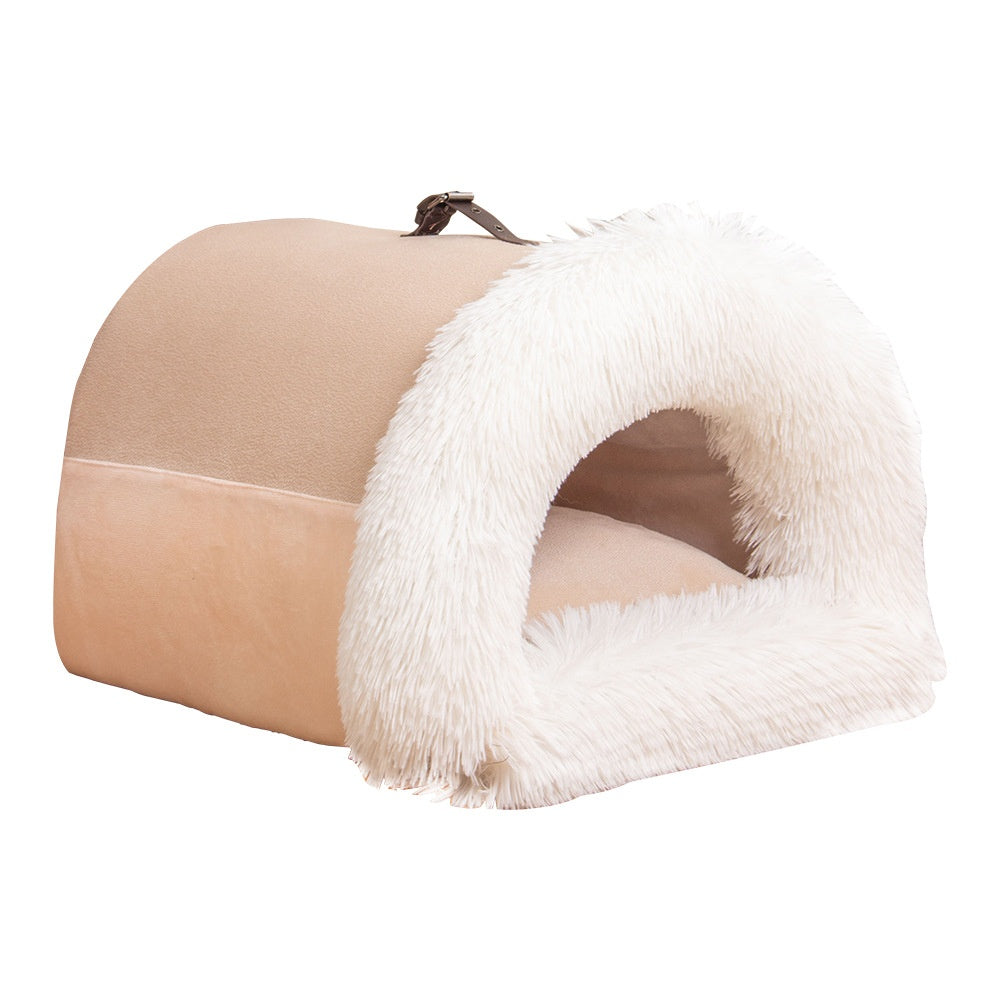 Cozy Haven Plush Pet Bed