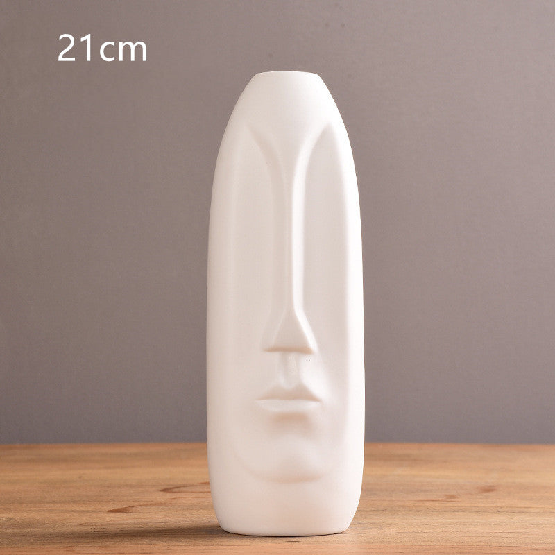 Visage Vase Face-Shaped Vase