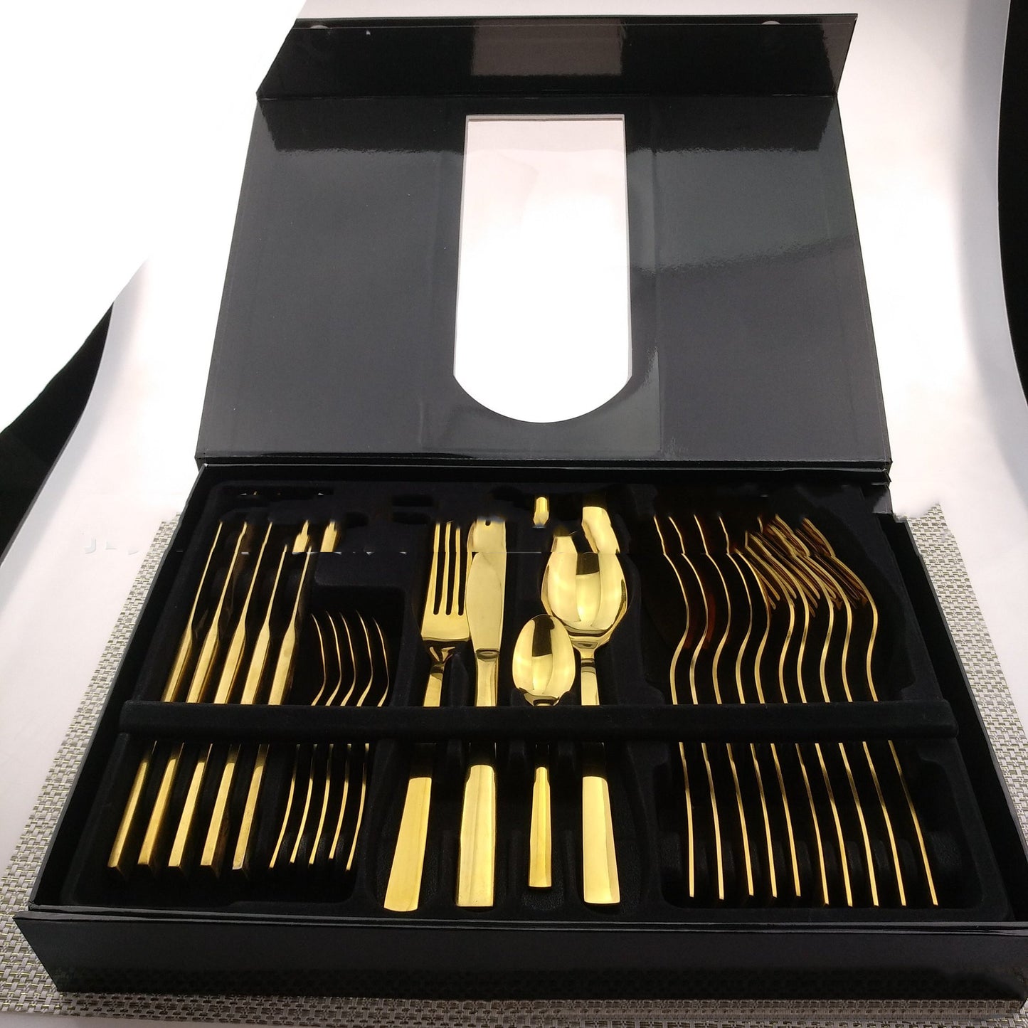 Golden Touch Stainless Steel Western Cutlery 24-Piece Set