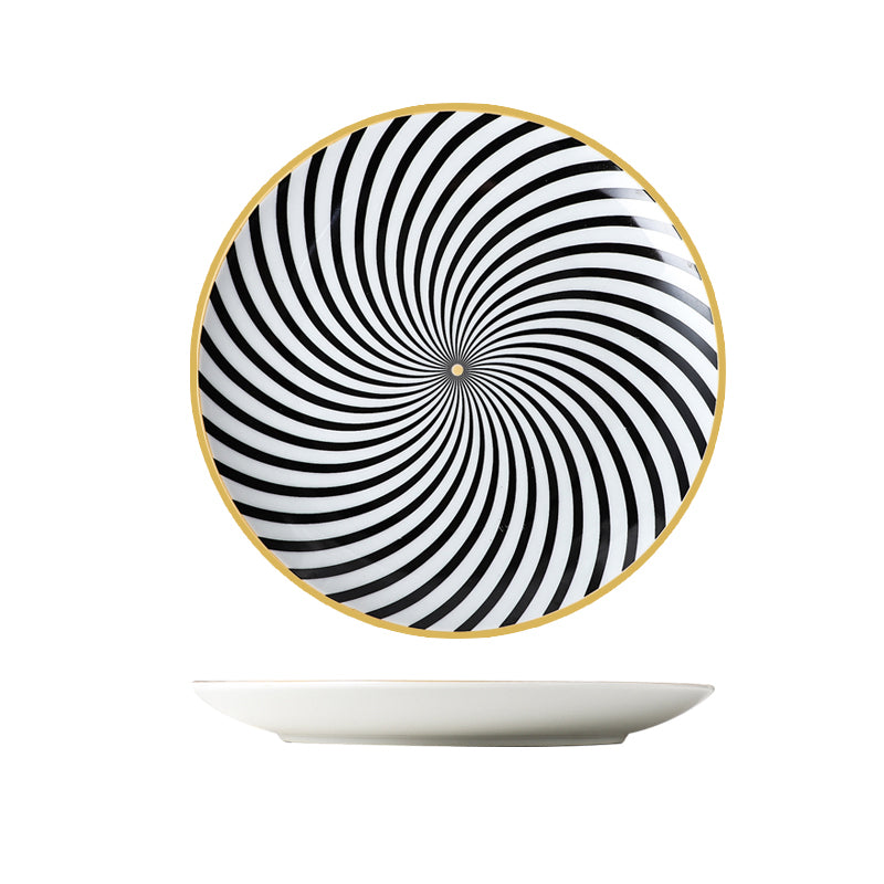 Monochrome Deco: Art Deco Inspired Tableware