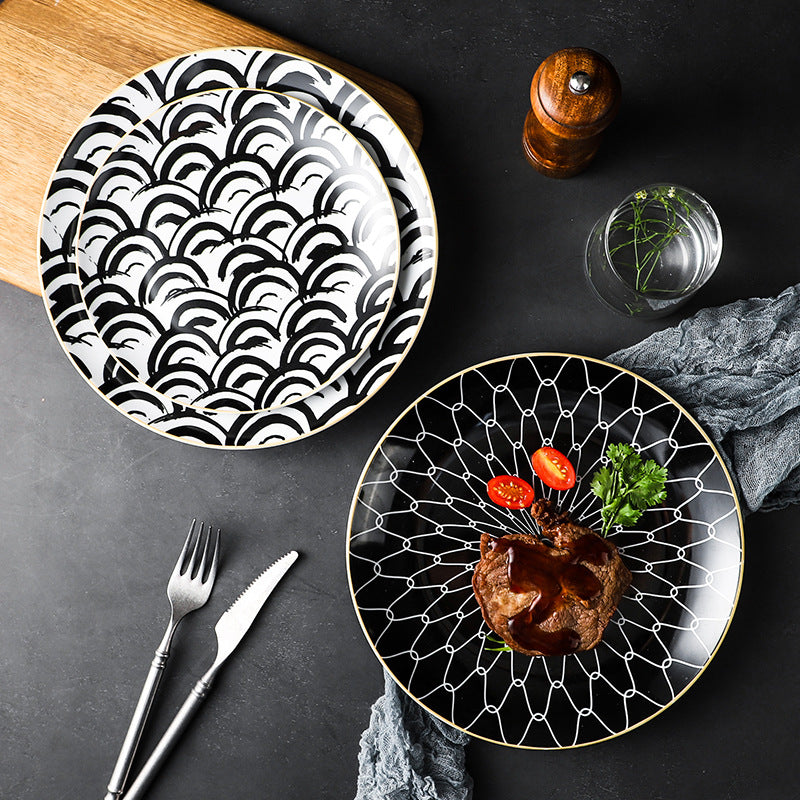 Monochrome Deco: Art Deco Inspired Tableware