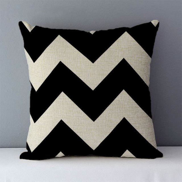 Geo Chic: Geometric Abstract Pillow Case Collection