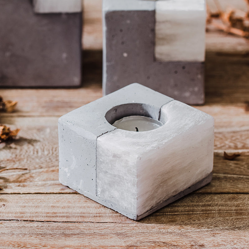 Small Stone Tealight Holder