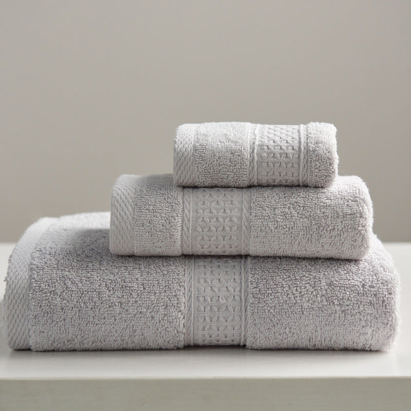 Pure Square Minimalist Cotton Towel Set