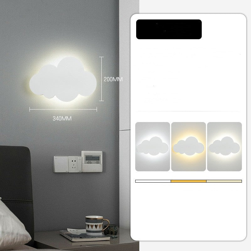 Cloudy Dreams: Cloud-Shaped Wall Lamp