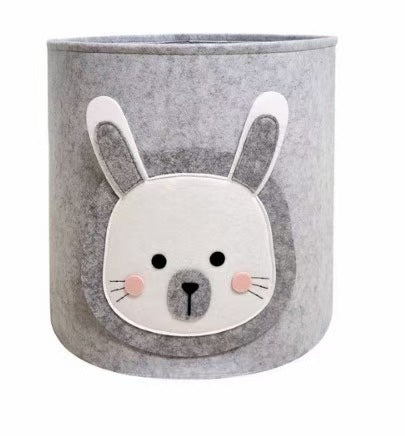 Creature Comforts: Cartoon Animal Felt Storage Basket