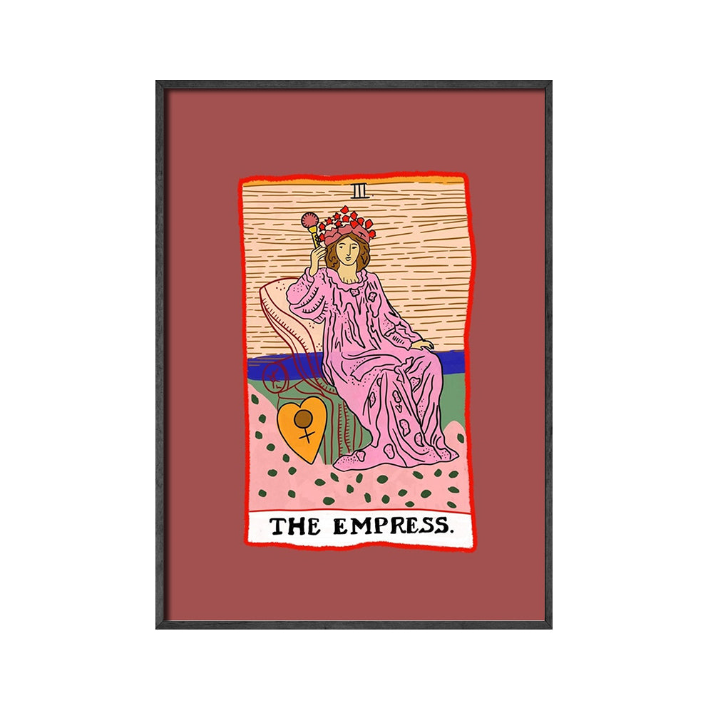 Mystic Blush: Pink Tarot Wall Art