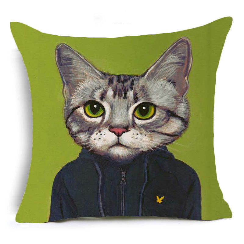 Funny Cat Cushion Cases