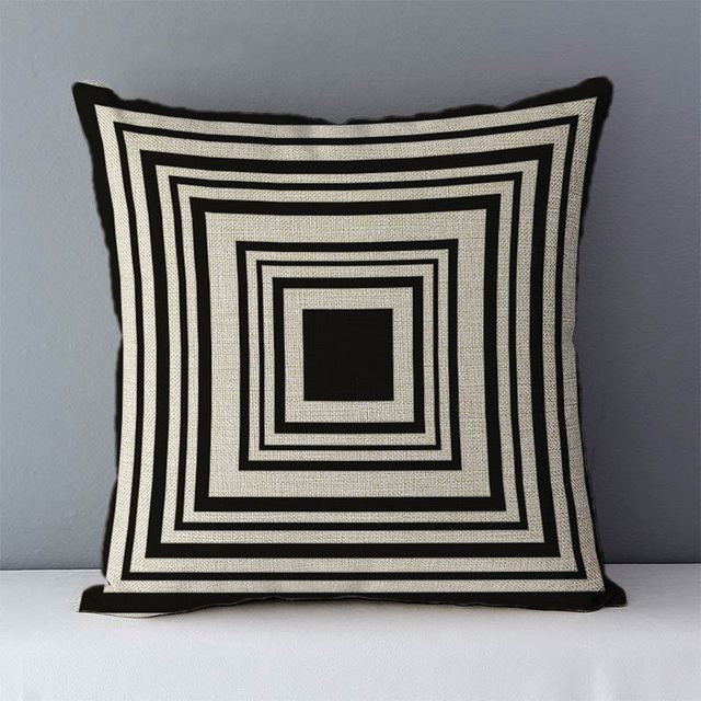 Geo Chic: Geometric Abstract Pillow Case Collection