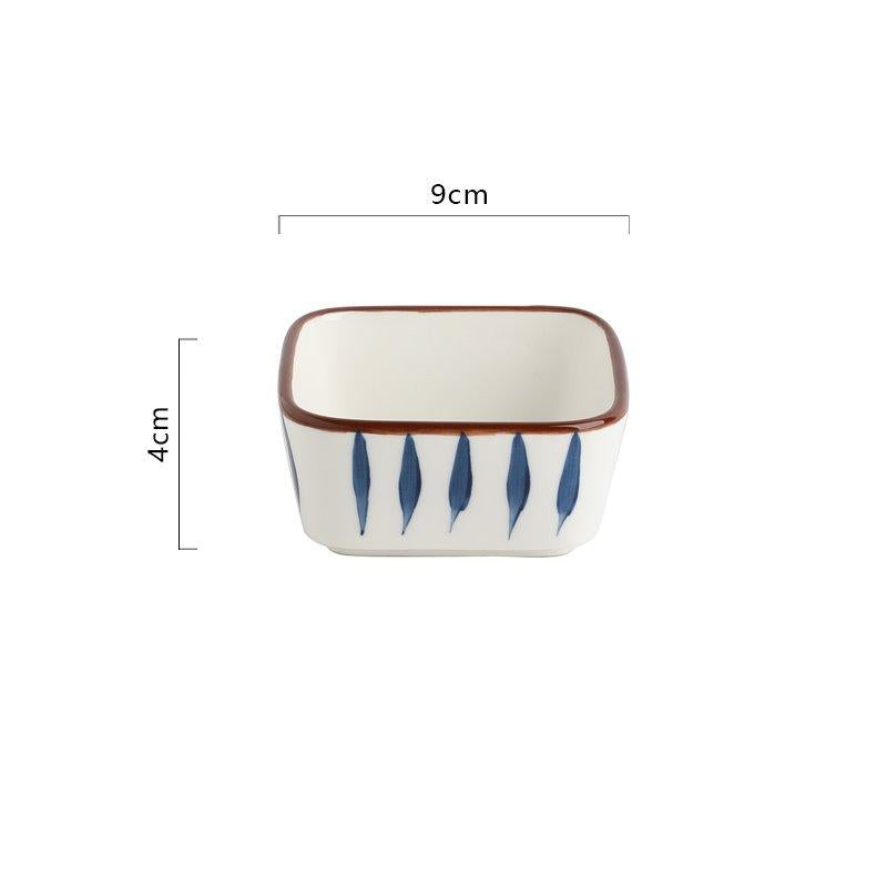 Ceramic Snack Plate Dipping Sauce Dish