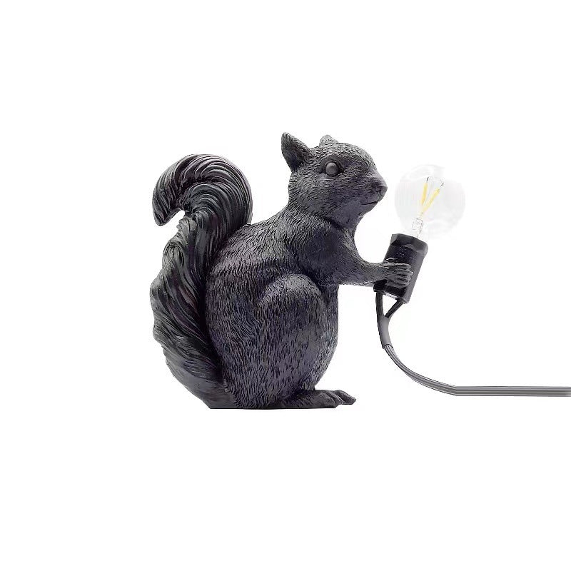 Whimsy Glow Squirrel Table Lamp