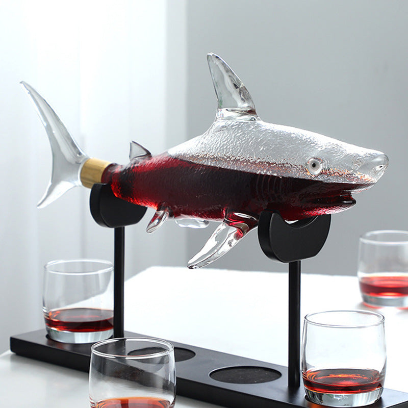 Glass Shark Wine Fermentation Jar