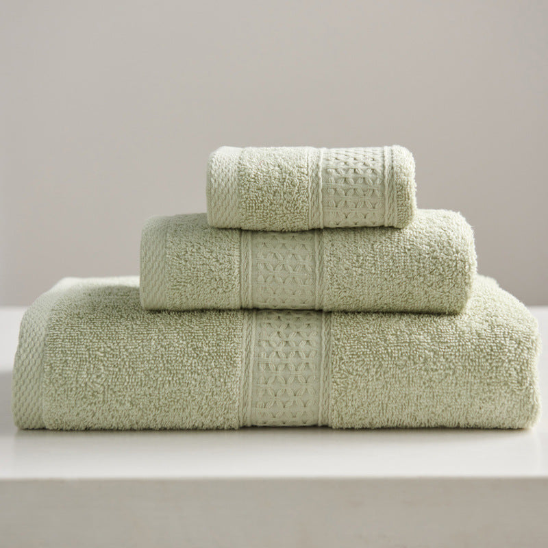 Pure Square Minimalist Cotton Towel Set