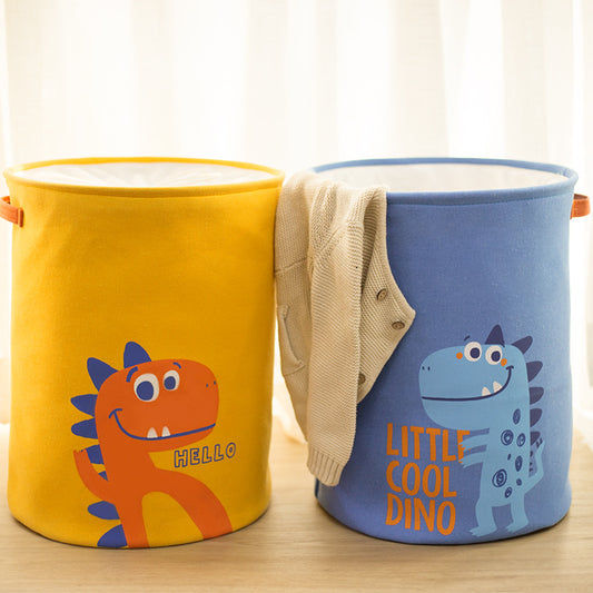 Cartoon Cubby: Children's Laundry Basket