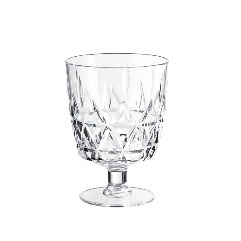 Euro Elegance: European Style Wine Glass