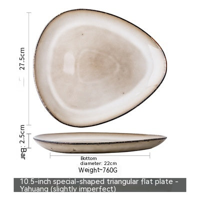 Vintage Charm: Irregular Salad Bowls