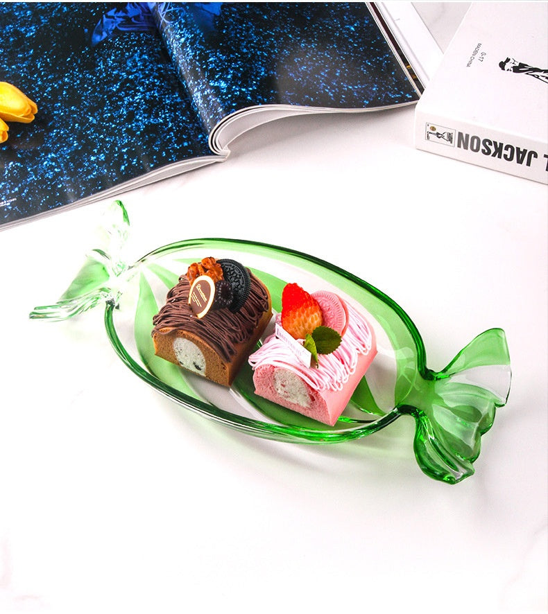 Sweet Cravings: Crystal Glass Dessert Plate