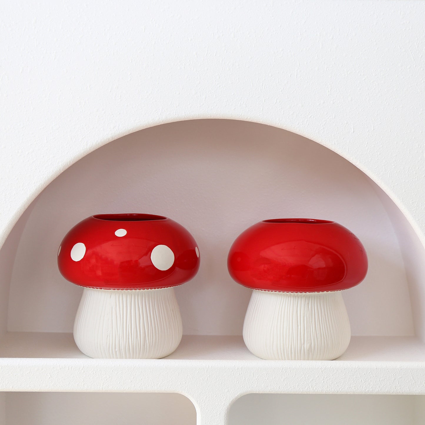 Whimsy Shroom Ceramic Vase