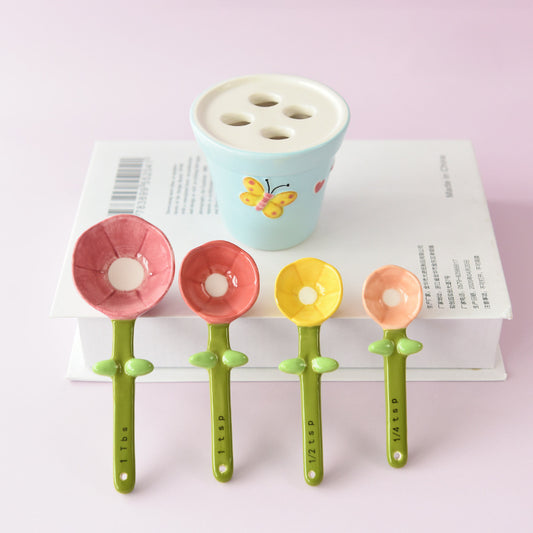 Blossom Measure: Cute Butterfly Flower Baking Measuring Spoon