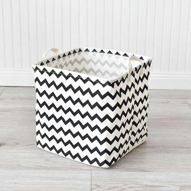 Mono Fold: Monochrome Foldable Laundry Baskets