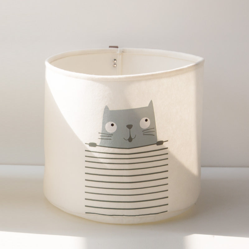 Cozy Cove: Felt Storage Bucket