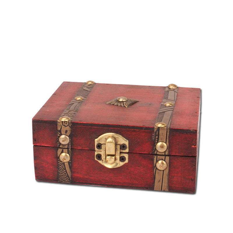 Retro Wooden Storage Box