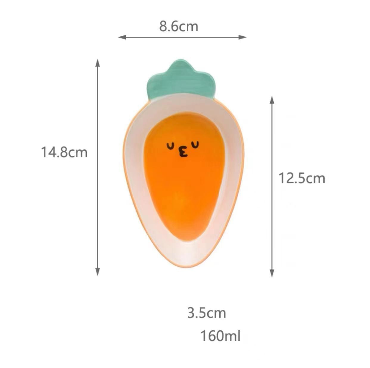 Bunny Bites: Cartoon Bunny and Carrot Plates