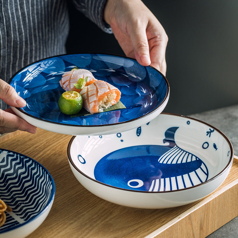 Bluewave Porcelain: Coastal Collection Tableware