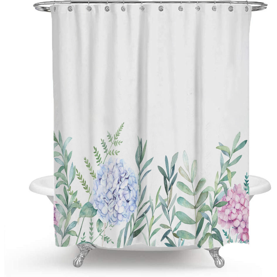 Botanical Bliss: Nature-Inspired Shower Curtain