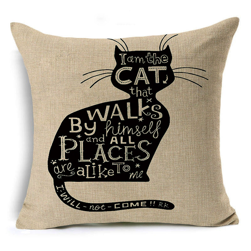 Funny Cat Cushion Cases