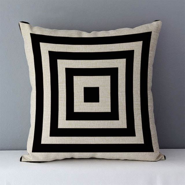 Geo Chic: Geometric Abstract Pillow Case Collection