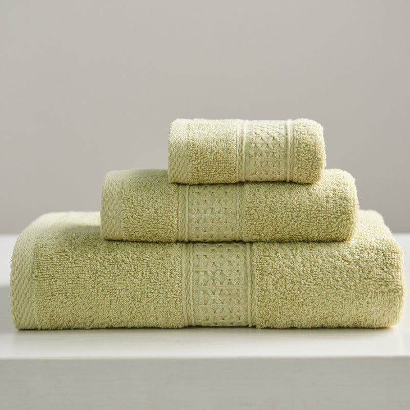 Pure Square Minimalist Cotton Towel Set