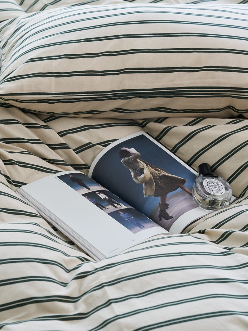 Cozy Stripes: Striped Bedding Set