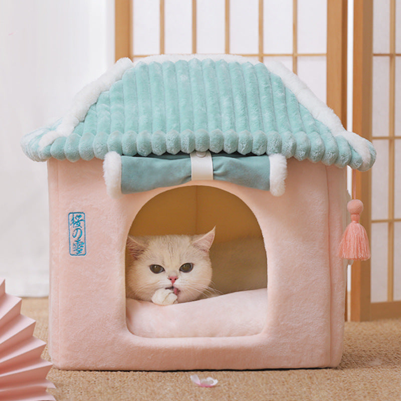 Feline Retreat: Cat Villa House