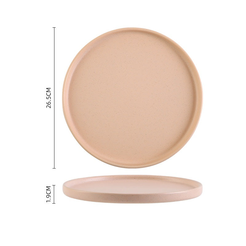 Pastel Palette: Ceramic Tableware Set